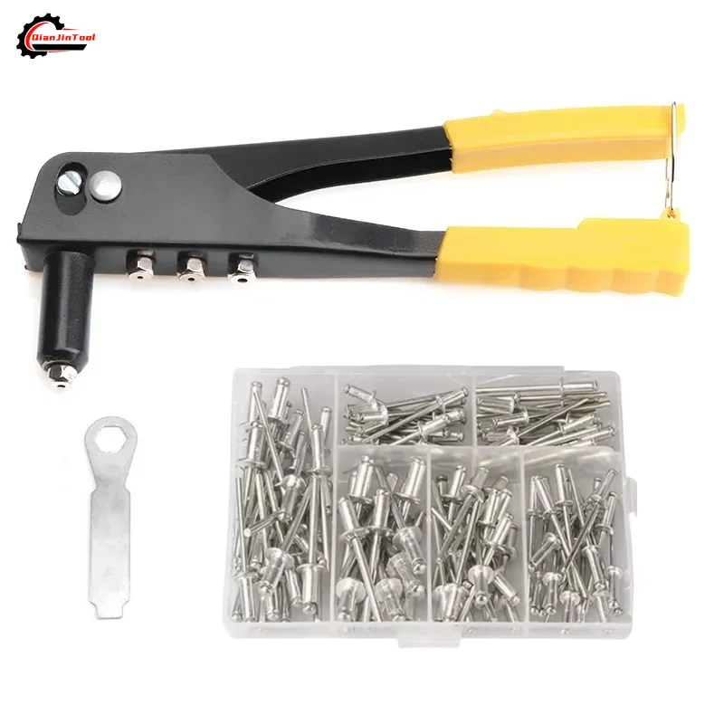 Rivet Setter Tool - Profesyonel El Perçin Ağır Anti-pas Metal