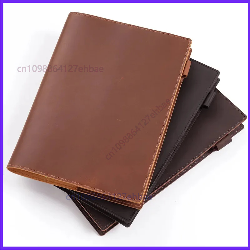 Leather Work Diary Covers - Vintage Deri B5 Günlük Defter Kapağı