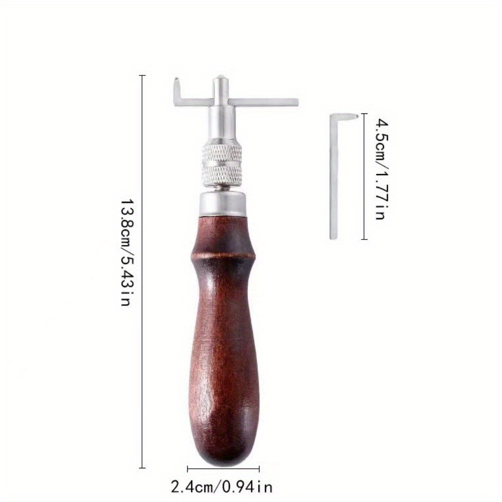 1 adet ayarlanabilir deri kena - Groover Stitching Tool incelemesi ve fiyatı