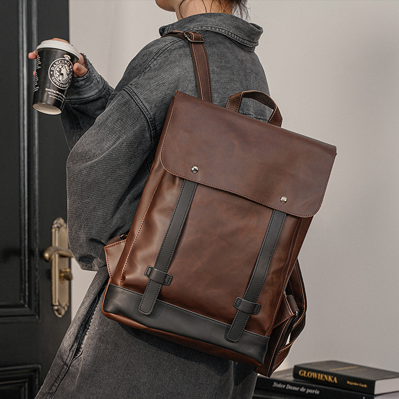 Erkekler için Vintage Deri Sır - Leather Work Rucksack Mens incelemesi ve fiyatı
