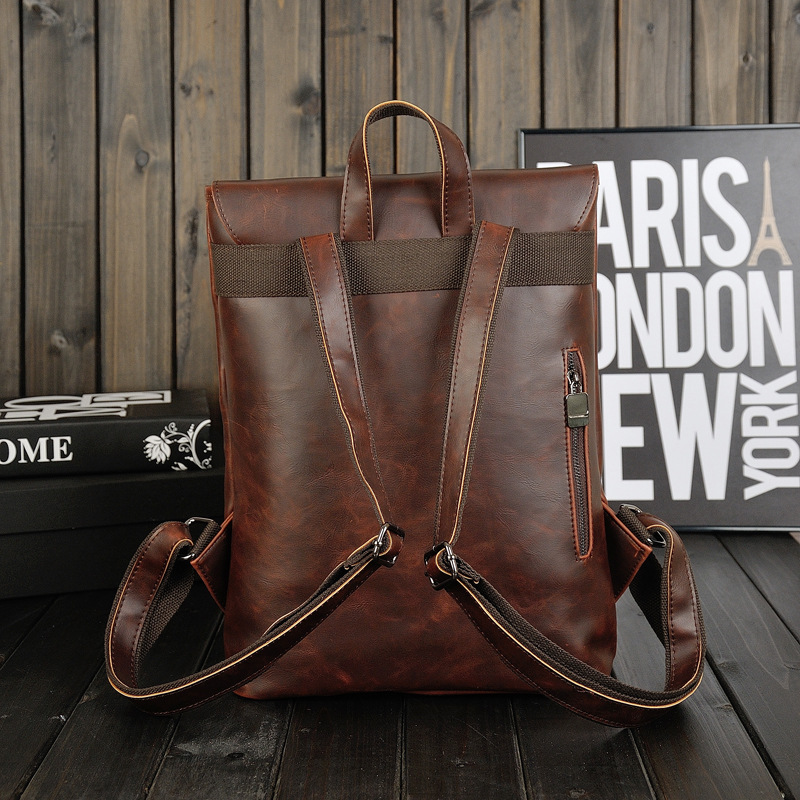 Erkekler için Vintage Deri Sır - Leather Work Rucksack Mens incelemesi ve fiyatı