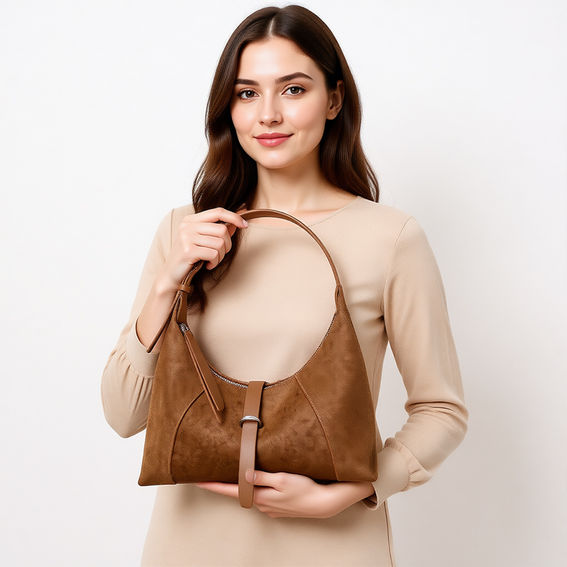 Bayan süet çanta tasarımcısı t - Leatherwork Designs incelemesi ve fiyatı