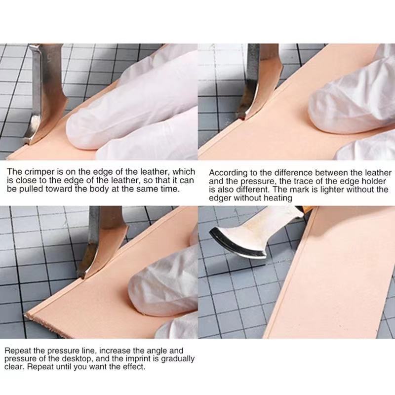 Kırmızı Ahşap Saplı Deri Kenar - Groover Stitching Tool incelemesi ve fiyatı
