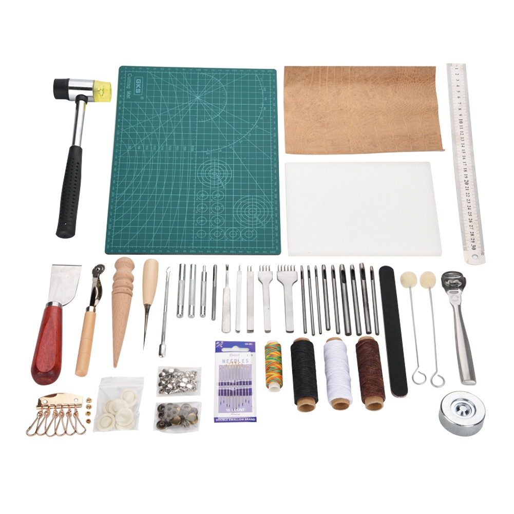 42 Parça Deri İşleme Alet Seti - Groover Stitching Tool incelemesi ve fiyatı