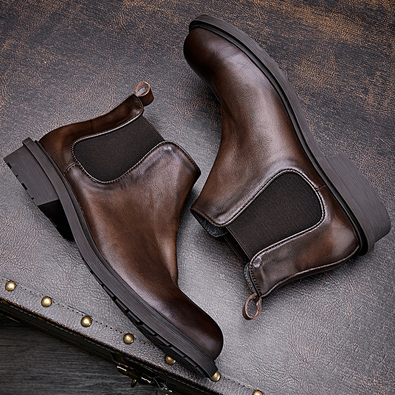 Erkek Sonbahar Motosiklet Botl - Leatherwork Designs incelemesi ve fiyatı